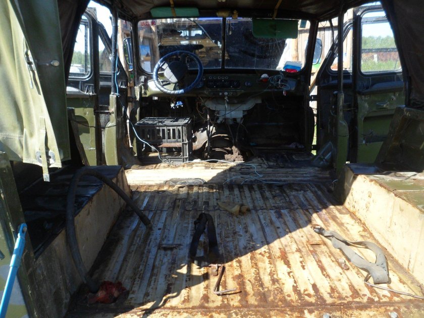 УАЗ 469 днище