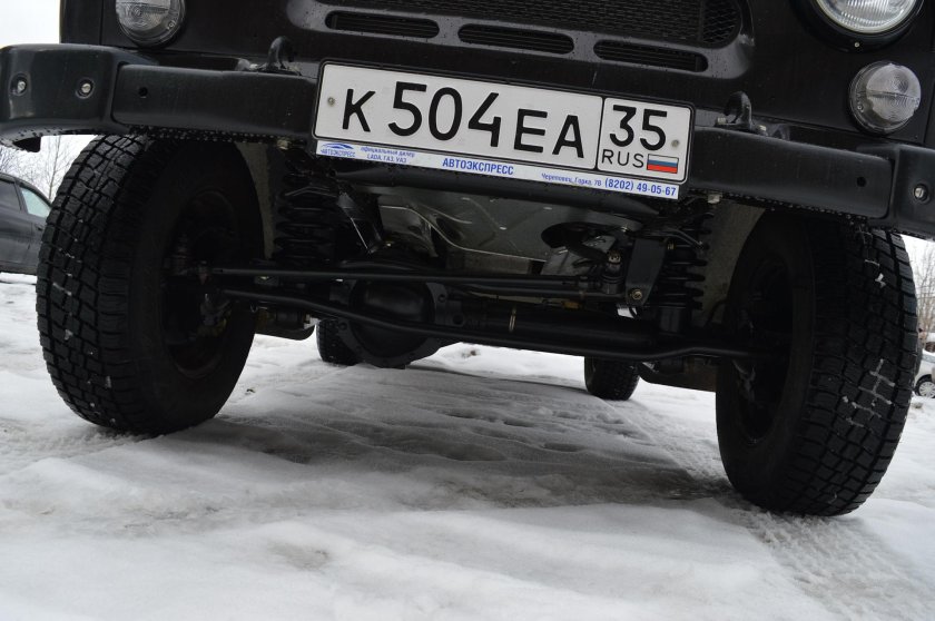 Днище УАЗ Хантер