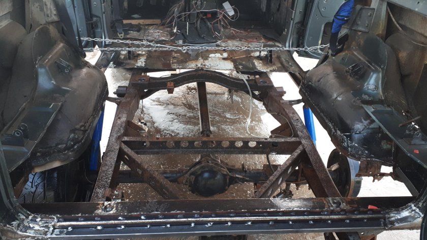 Днище УАЗ Патриот