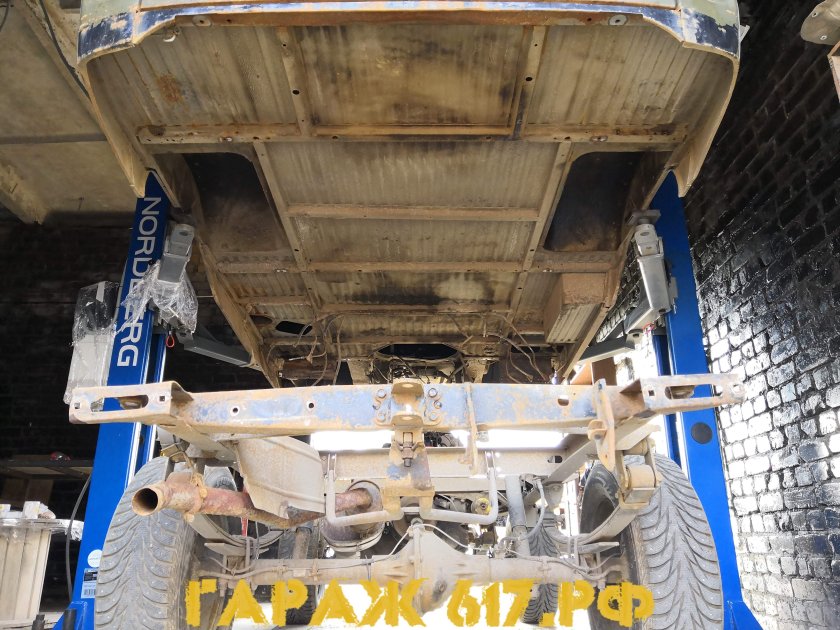 Номер рамы УАЗ фермер