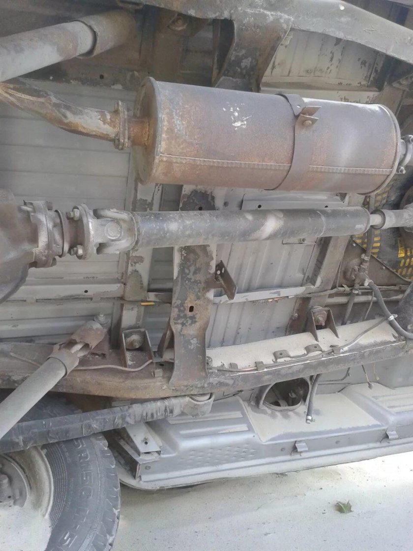 УАЗ 469 днище