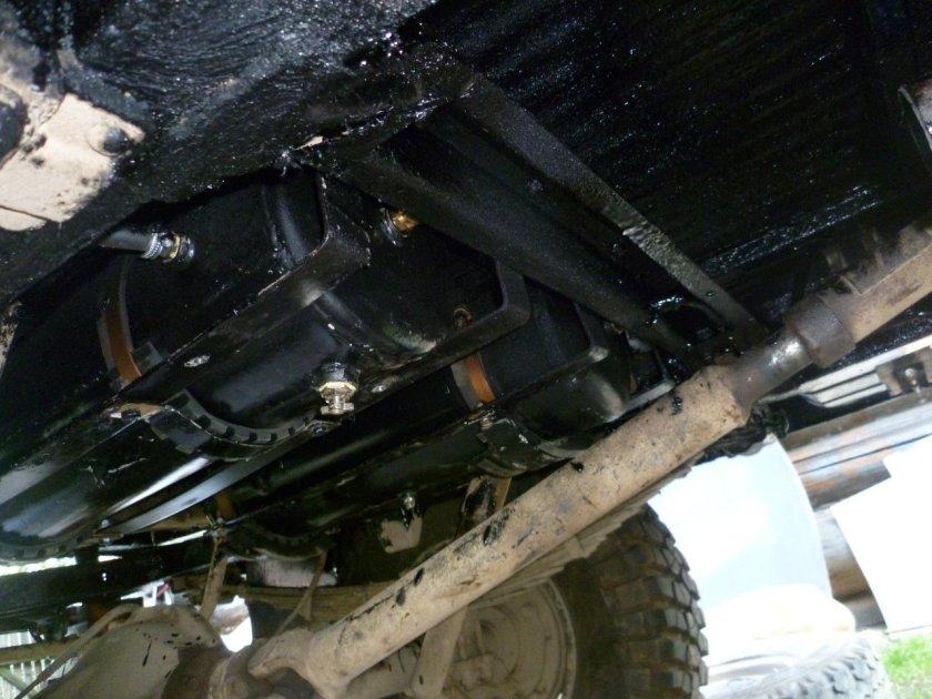 Крепление топливного бака уаз 3303