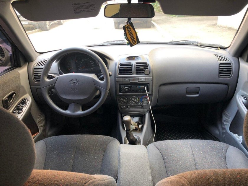 Акцент ТАГАЗ 2008 салон