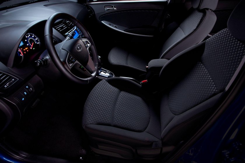 Солярис 1 хэтчбек салон