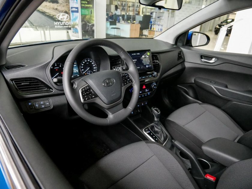 Hyundai Accent 2021 салон