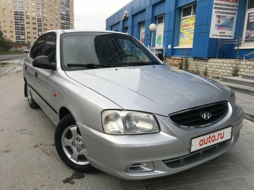 Хендай акцент 2002