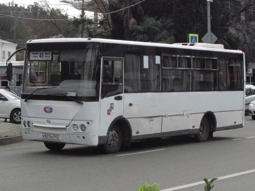 Автобус сочи