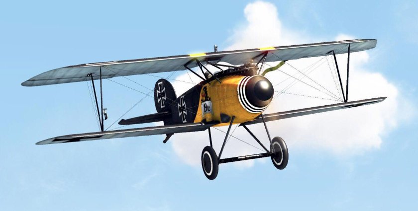 Биплан Albatros d.III