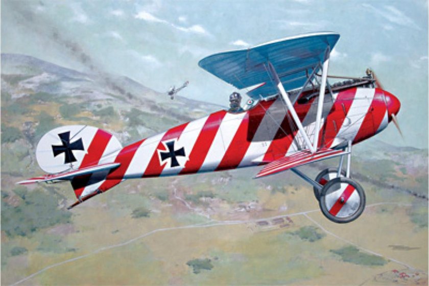 Биплан Albatros d.III