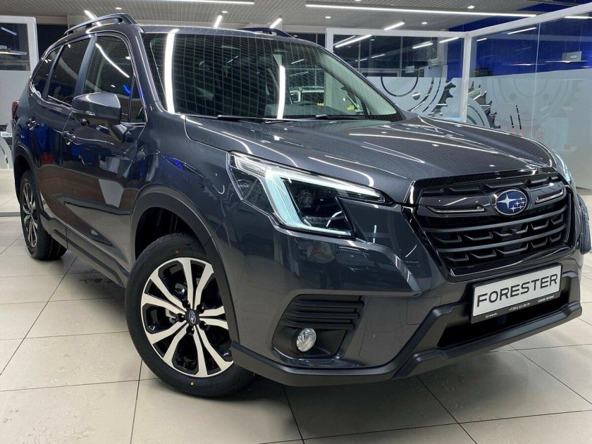 Субару Форестер 2022 черный