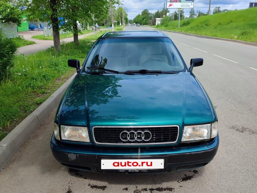 Ауди 80 б4 зеленая