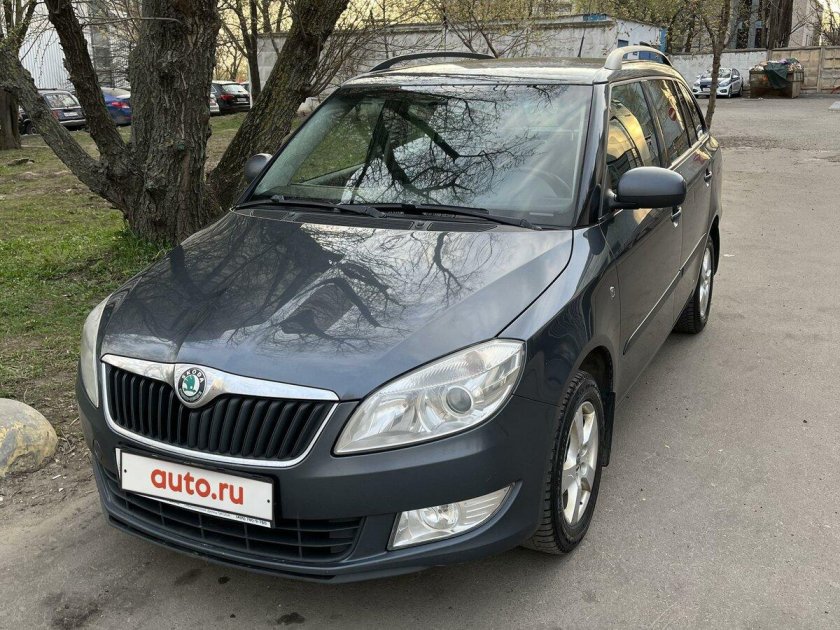 Багажник на крышу Шкода Фабия 2