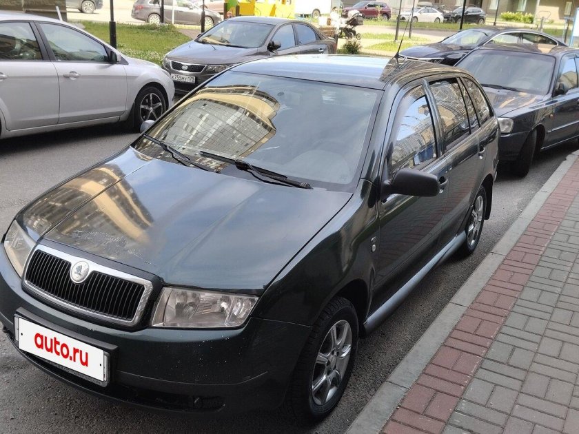 Шкода фабия 2002 1.4