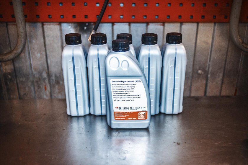 Масло АКПП гольф 4