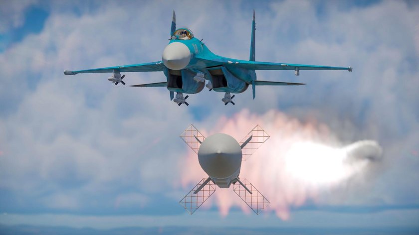 Истребитель бомбардировщик су 34