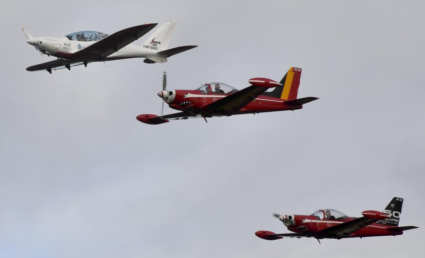 Самолет Бельгии