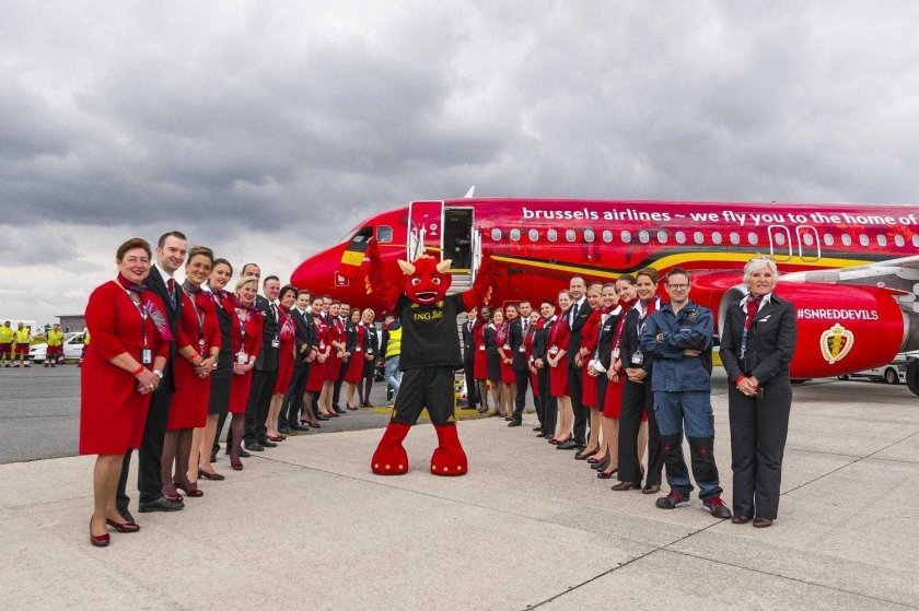 Airbus a320 авиакомпании Брюссельские авиалинии