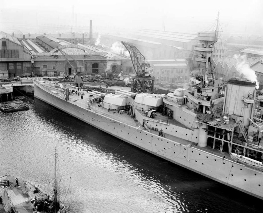 HMS Edinburgh 1938