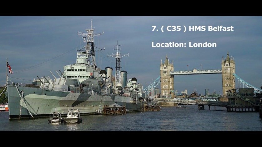 Белфаст корабль музей