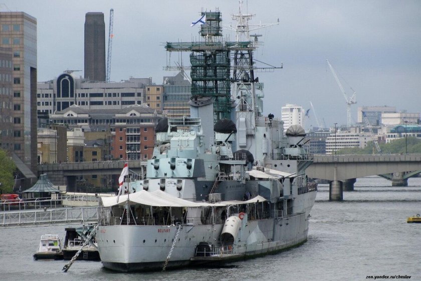 Крейсер Белфаст музей