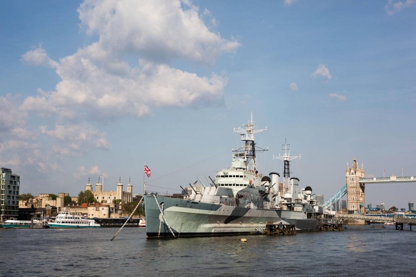 Белфаст корабль музей