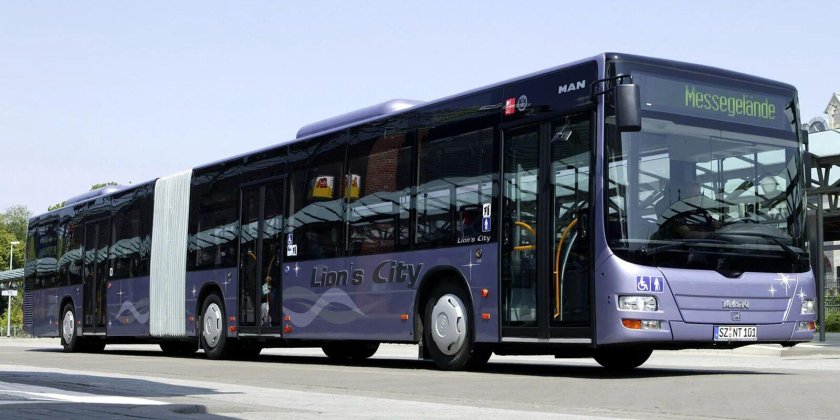 Автобус ман Лион Сити