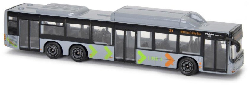 Автобус Majorette man (2053151) 1:36 13 см