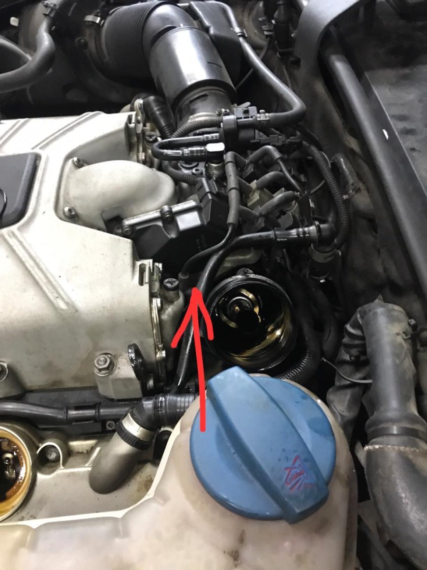 Датчик давление масла audi