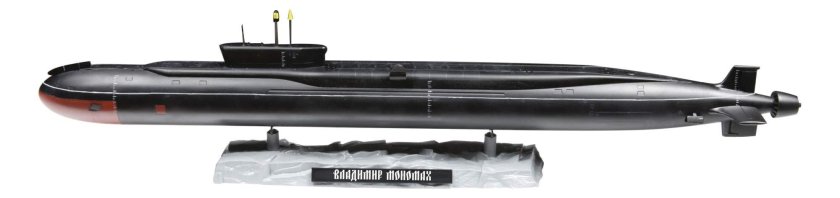 Сборная модель атомная подводная лодка