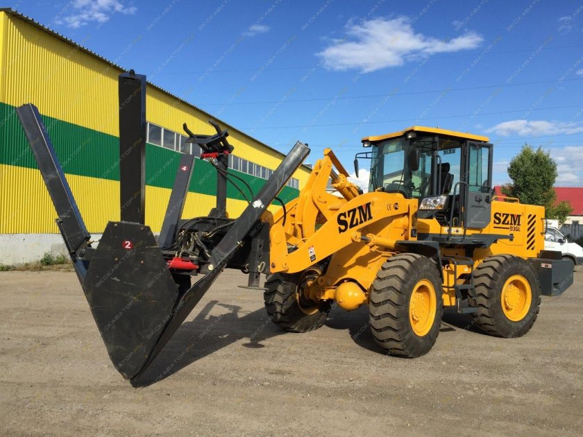 Пересадчик деревьев на фронтальный погрузчик