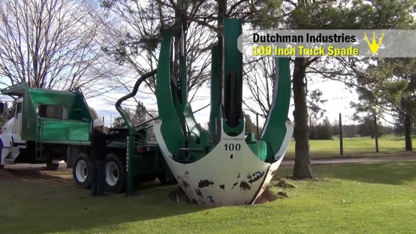 Машина для пересадки деревьев