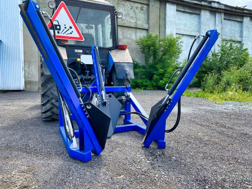 Крот 800 пересадчик деревьев