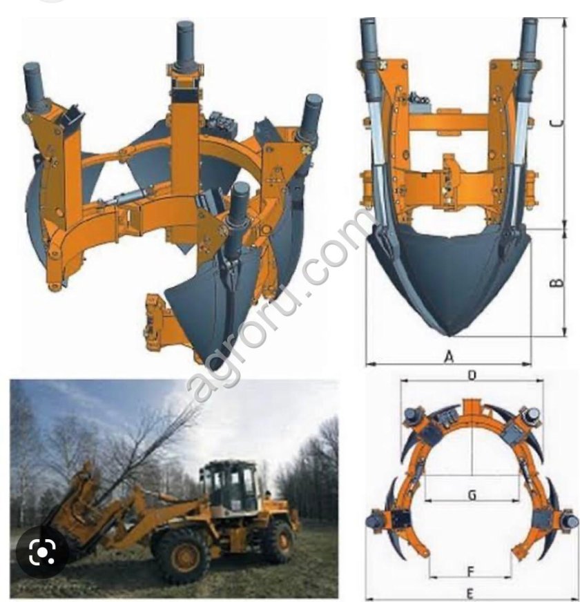 Оборудование для выкопки деревьев OPTIMAL Opitz 1400