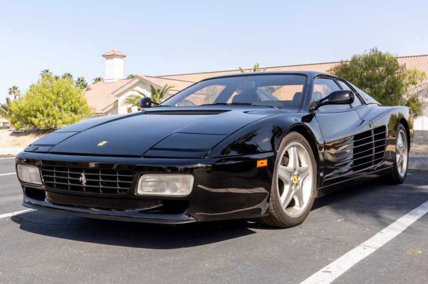 Ferrari testarossa black