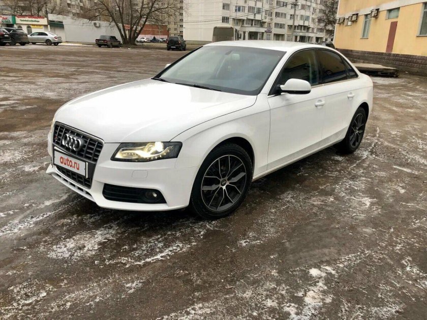 Audi a4 белая
