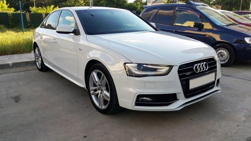 Audi a4 White