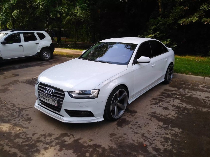 Ауди а6 с7 белая