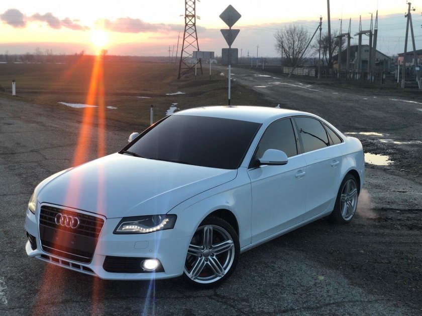 Ауди а4 2008 белая