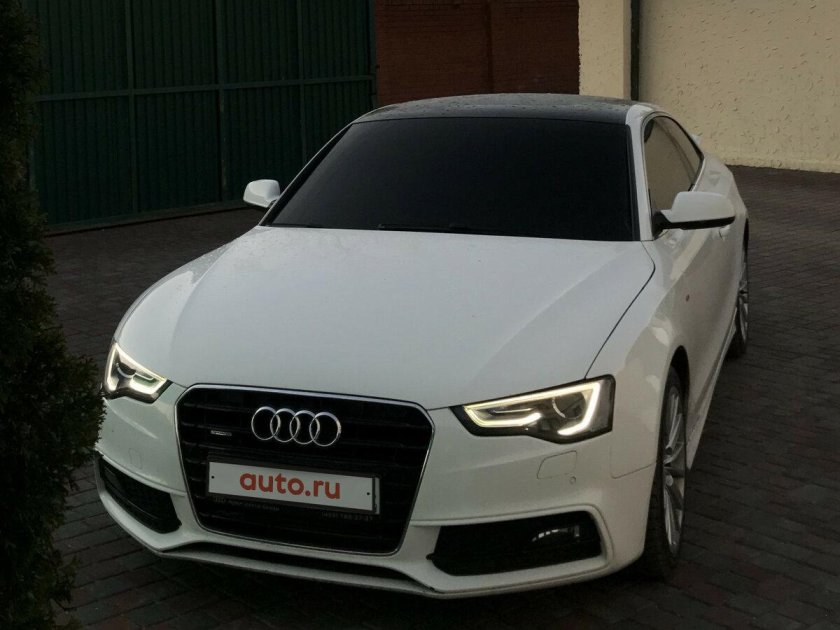 Ауди а5 белая