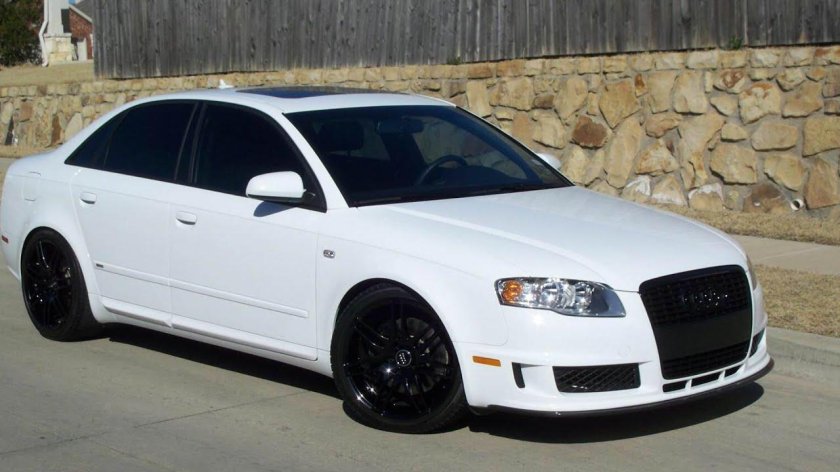 Ауди а4 б7 белая