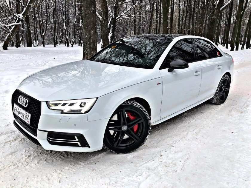 Ауди а6 с7 белая