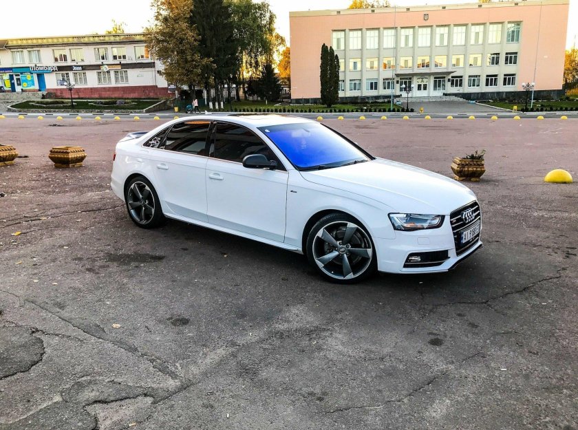 Audi a4 b8 роторы