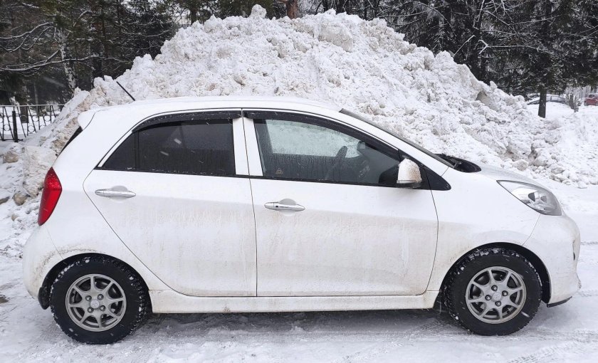 Киа Пиканто серебро