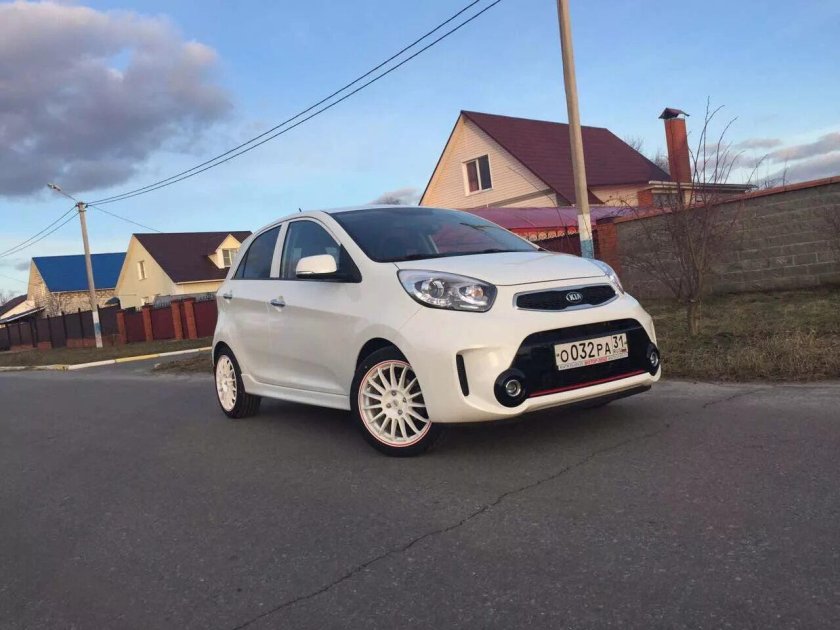 Kia Picanto на 16 колесах