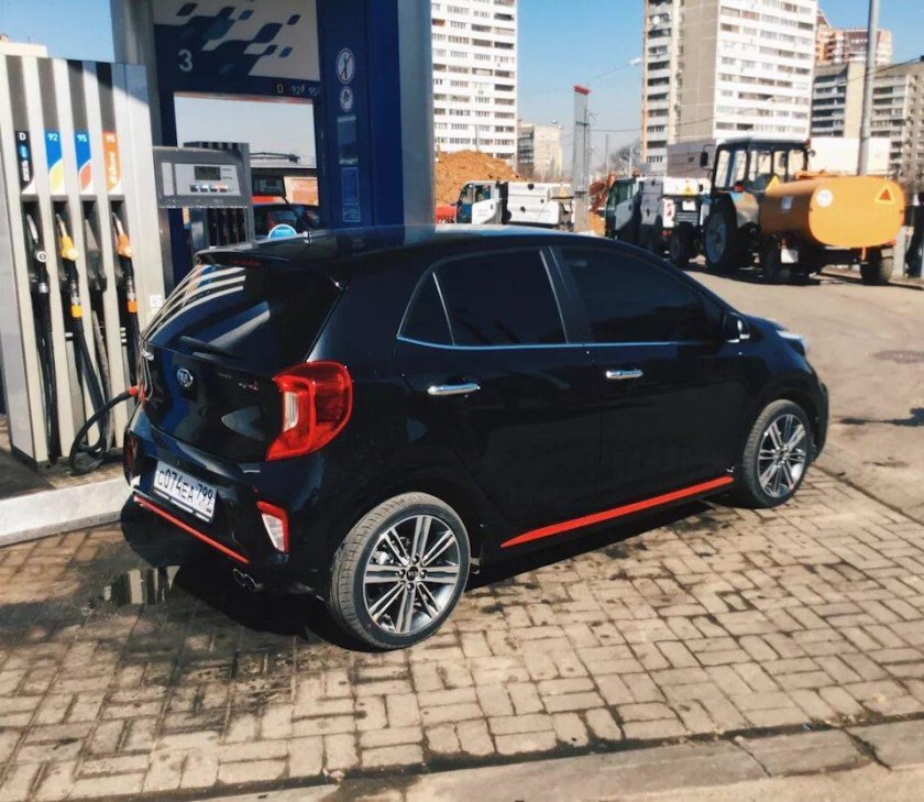 Kia Picanto на 16 колесах