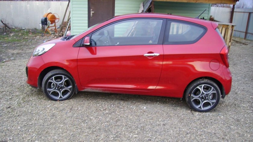 Kia PIKANTO черная крыша