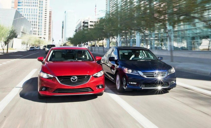 Mazda 6 vs Honda Accord