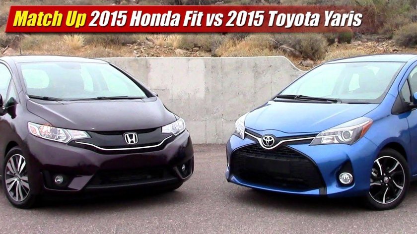 Honda Fit Toyota Vitz