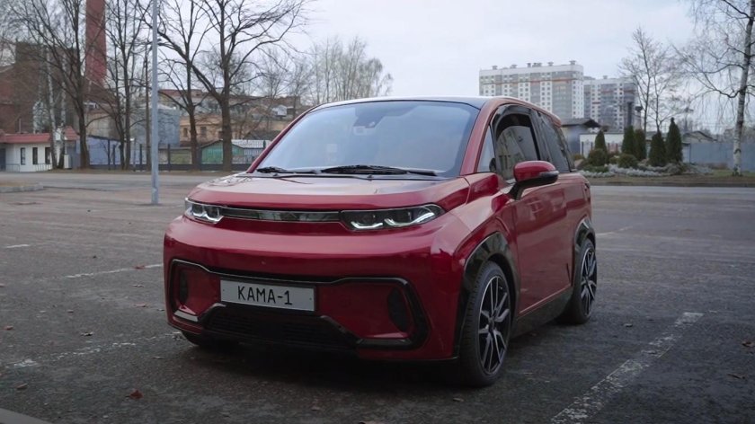 Российский электромобиль атом