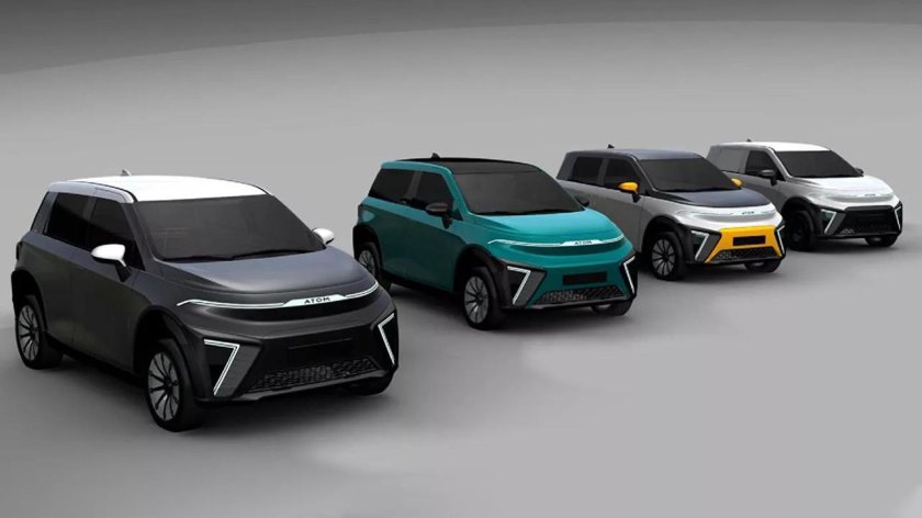 Электромобиль атом Кама